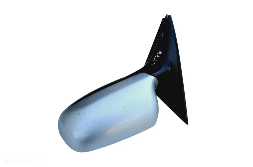 LUSTERKO ZEWNĘTRZNE ELEKTRYCZNE LEWE 5 PIN AUDI A6 C5 LIFT LY7W SREBRNE - 3