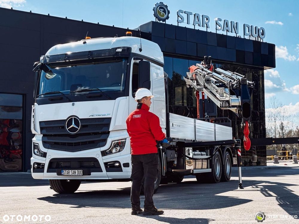 Mercedes-Benz ACTROS 3351 6x4 Fassi F485 Nowy ! Żuraw HDS Crane - 10