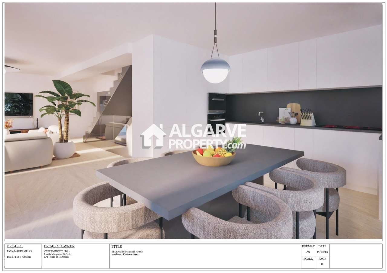 Moradia V2 em construção perto da praia entre Vilamoura e Albufeira - Grande imagem: 3/14