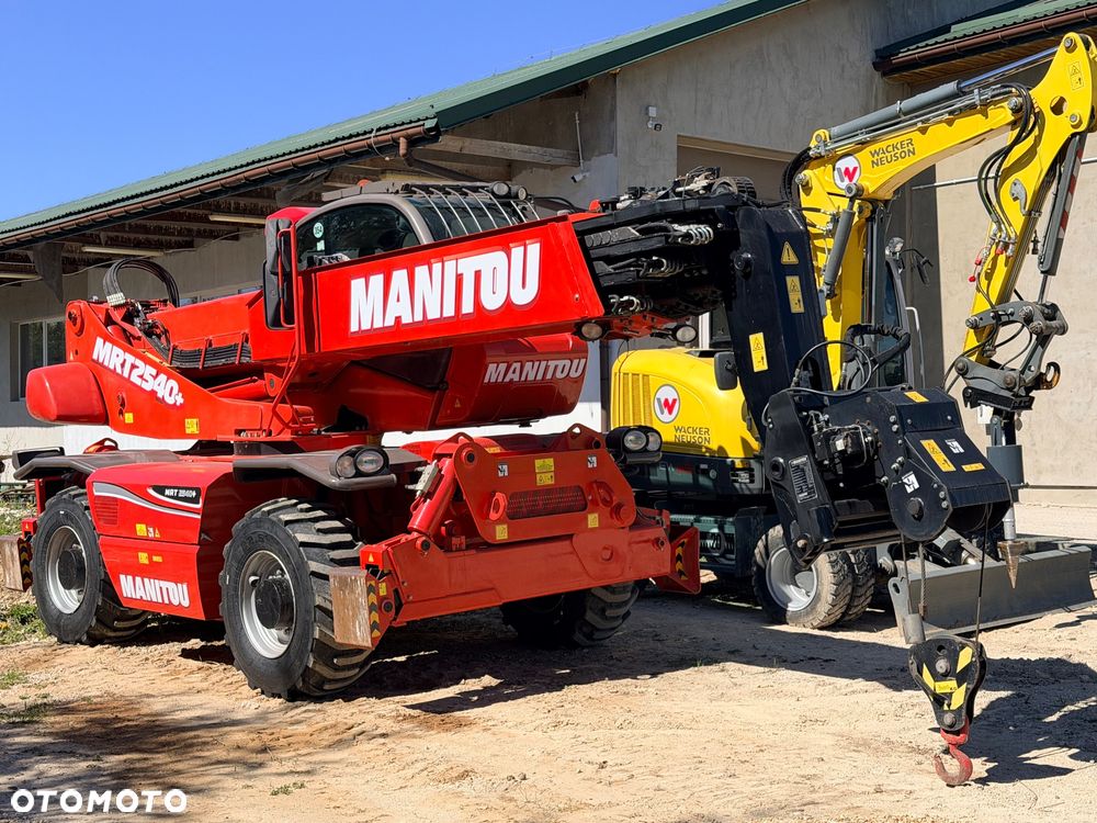 Manitou Ładowarka teleskopowa MANITOU ROTO Mrt 2540 + Privilage 360° obrotowa 2150 2550 1840 PILOT sterowania Kosz Widły manitka silnik Mercedes 2015r Wciagarka dźwig 1 właściciel KLIMA serwisowana Merlo - 5