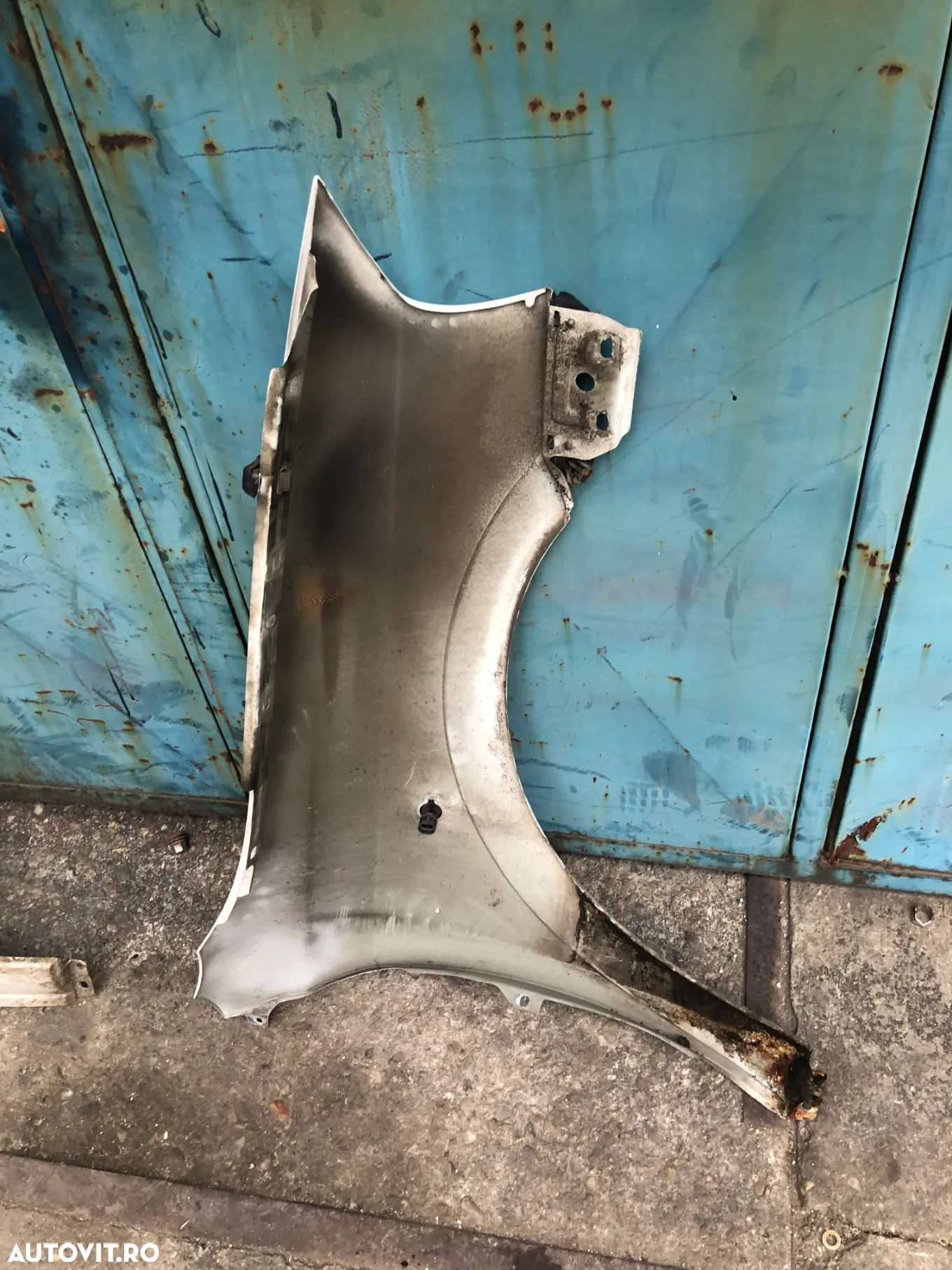 Aripa stanga/Aripa dreapta fata Opel Astra G alb - 9
