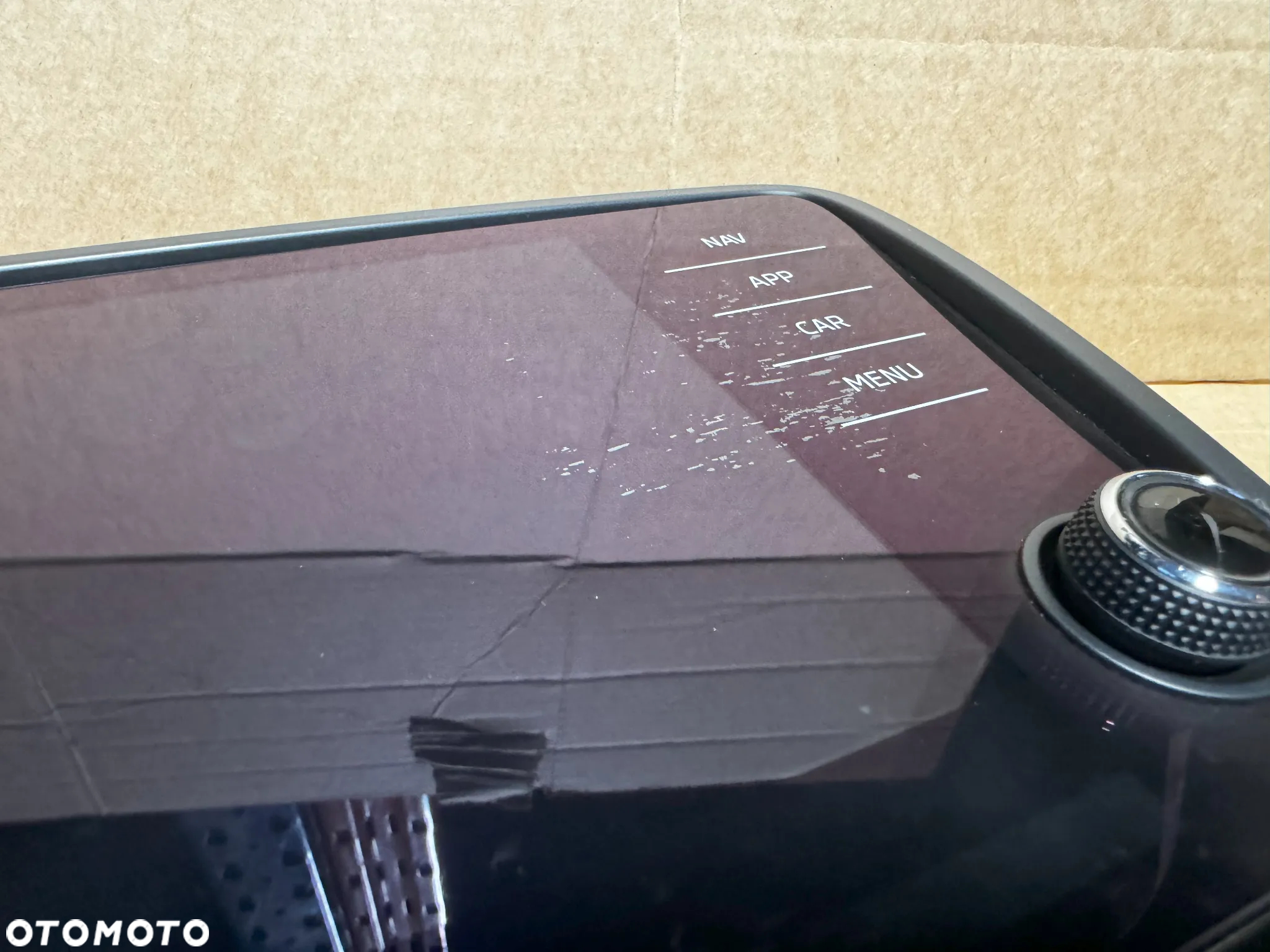 Wyświetlacz LCD ekran nawigacji Octavia III 5E0919605M - 3