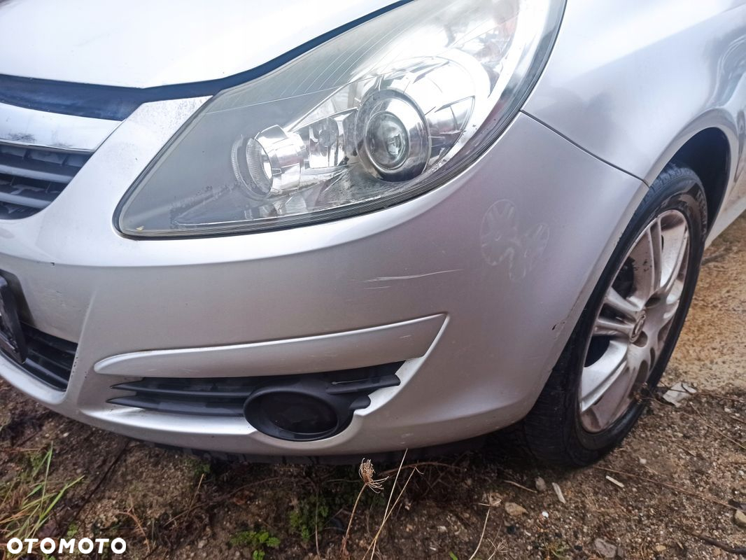 Zderzak przód kompletny z grillem OPEL CORSA D Z157 06-11 - 10