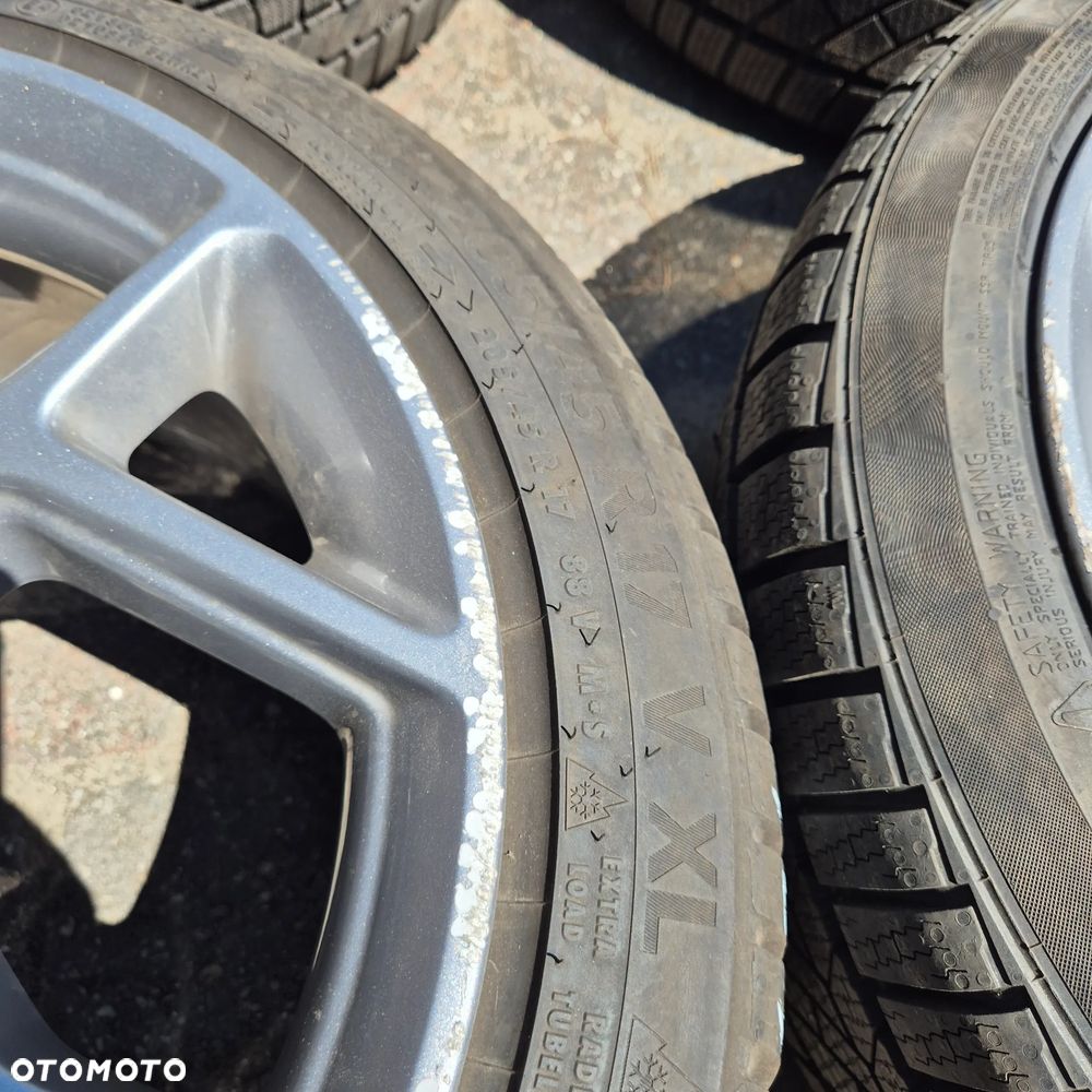 ZIMA KOŁA 205/45 R17 FORD FIESTA ST B-MAX +CZUJNIKI POWIETRZA - 7