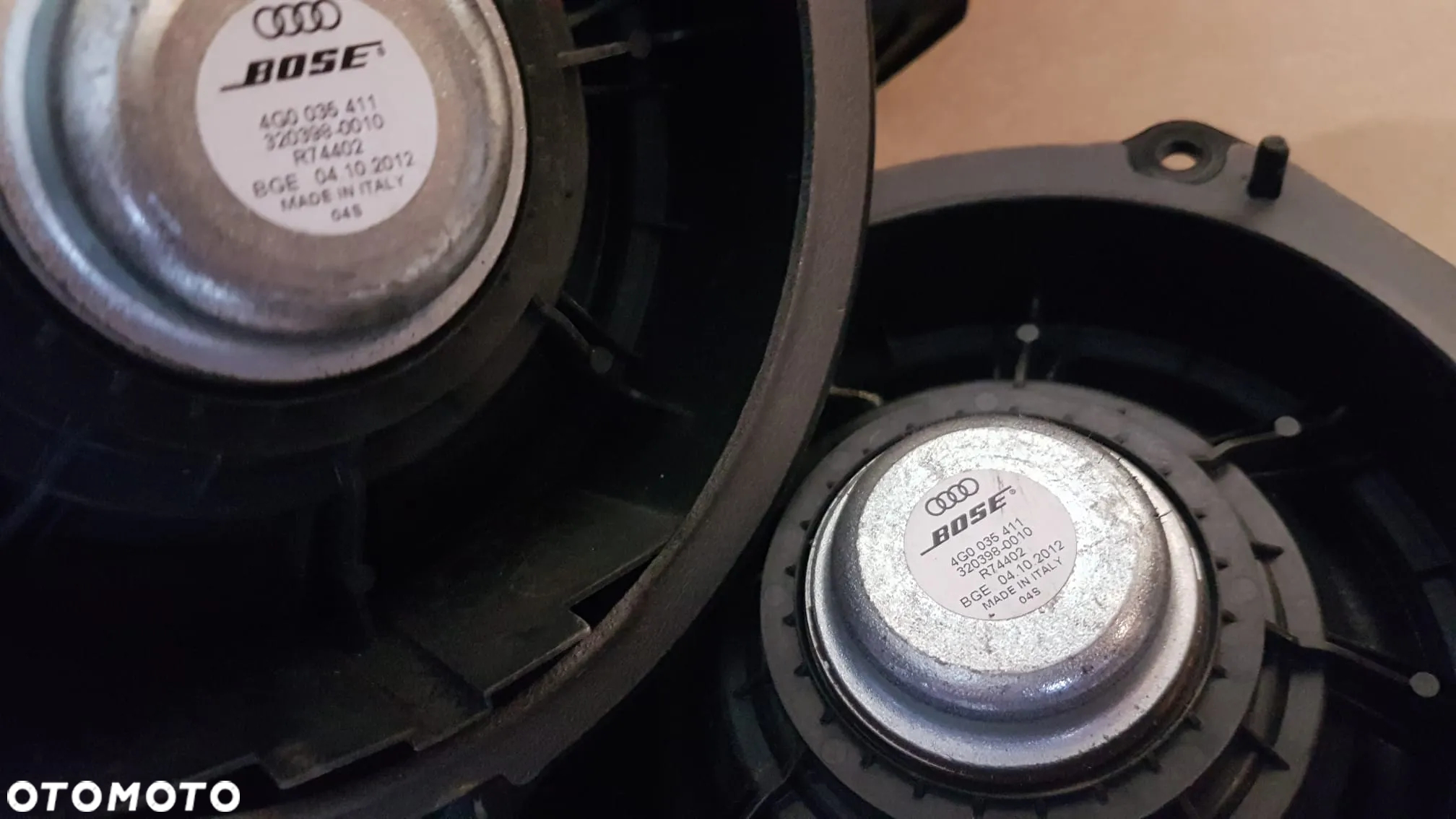 AUDI A6 C7 GŁOŚNIKI  WZMACNIACZ SUBOOWEF SUBWOOFER BOSE POJEDYNCZO AVANT - 4