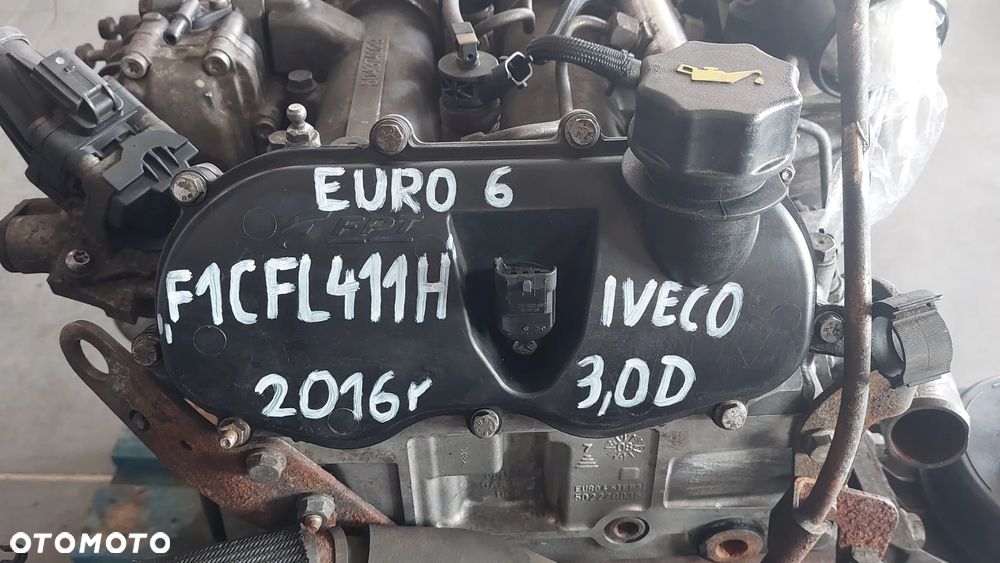 SILNIK KOMPLETNY IVECO DAILY 3,0 DISEL R2016 EURO6 NR F1CFL411H - 2