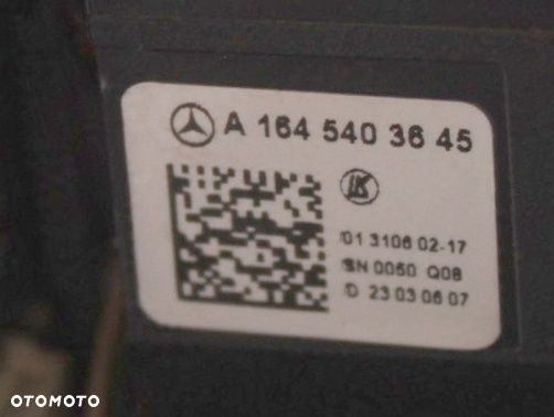 CZUJNIK KĄTA SKRĘTU MERCEDES W251 07r A1645450716 - 4