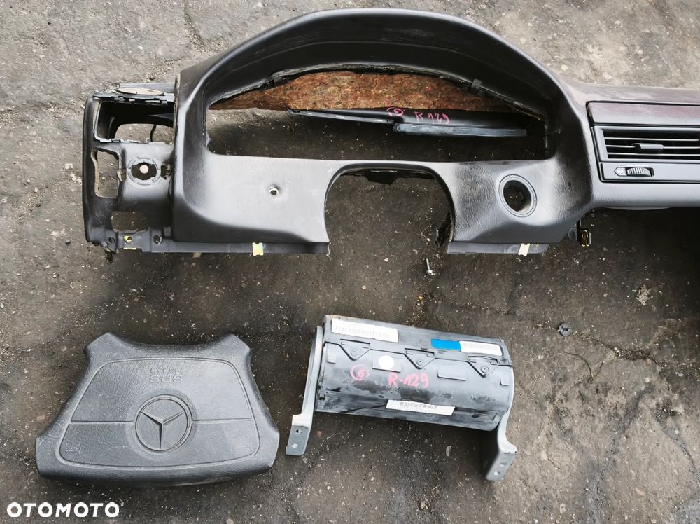 MERCEDES SL R129 94r DESKA ROZDZIELCZA AIRBAG KONSOLA - 2