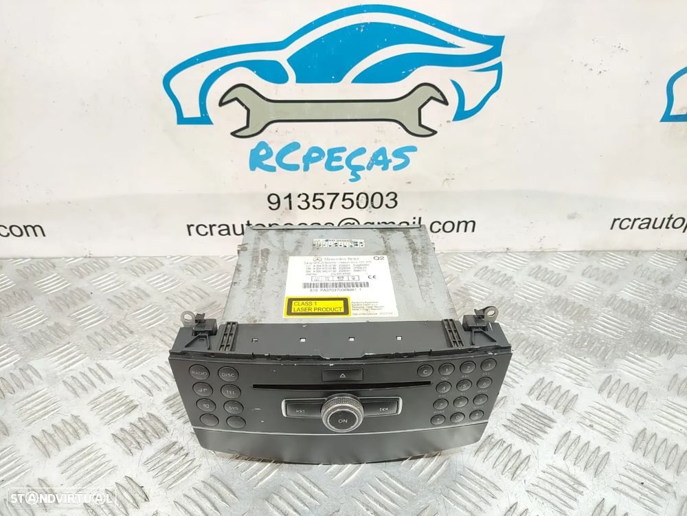 Autorádio original Mercedes W204 - 5