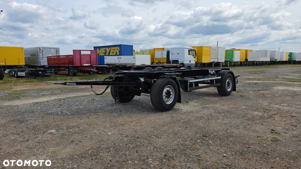 Krone 18.500zł netto KRONE 5.40M DO ZABUDOWY DO MLEKA WYWROT 2018ROK OPONY 385/65R22.5 ST.bdb MOŻLIWOŚĆ TRANSPORTU - 4