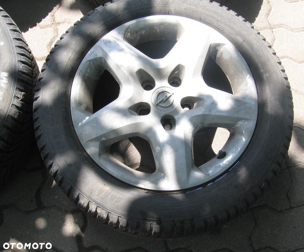 16" felgi komplet felg koła kołpaki MERIVA B ASTRA H 5X110 strukturalne - 4