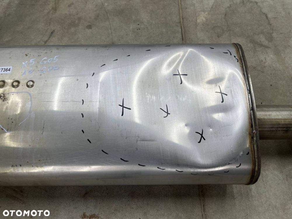 Wydech BMW X5 G05 X6 G06 18r.- 3.0d diesel tłumik końcowy 8470058 - 9