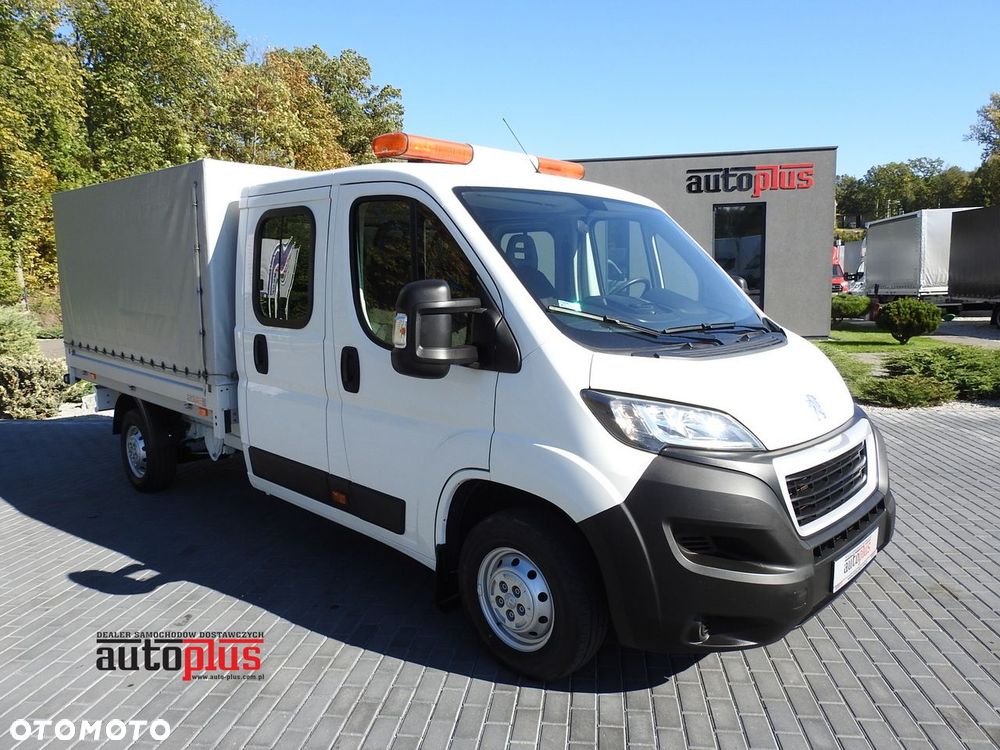 Peugeot BOXER SKRZYNIA PODWÓJNA KABINA DOKA 7 MIEJSC KLIMATYZACJA  140KM - 2