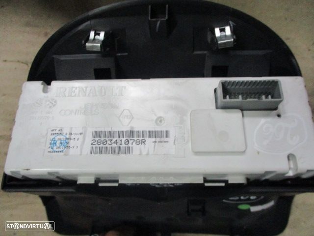 Display Relogio 280341078R RENAULT CLIO 3 2009 - 3