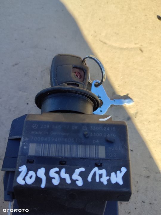 MERCEDES W209 CLK STACYJKA Z KLUCZEM A2095451708 - 2