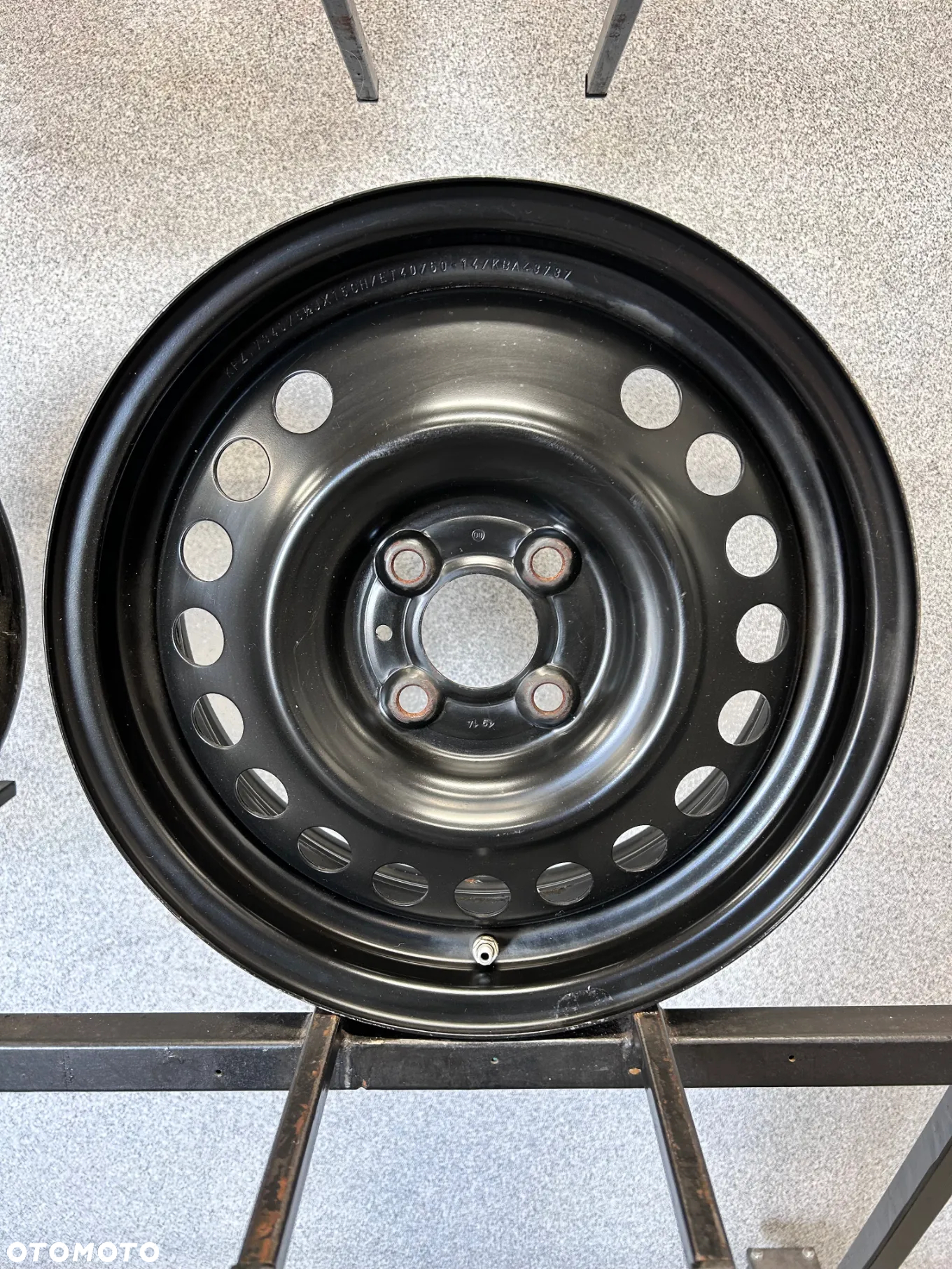 4 FELGI STAL. NISSAN MICRA K13,K14  15'' +TPMS  5,5J  ET40  4x100 - 5