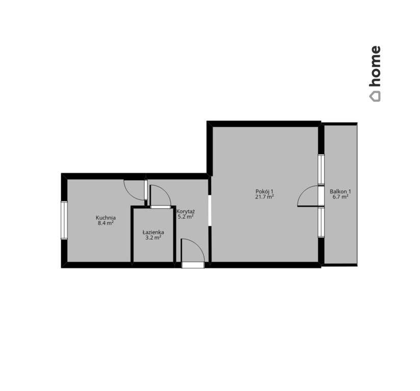 Kawalerka 38,5 m2 z balkonem