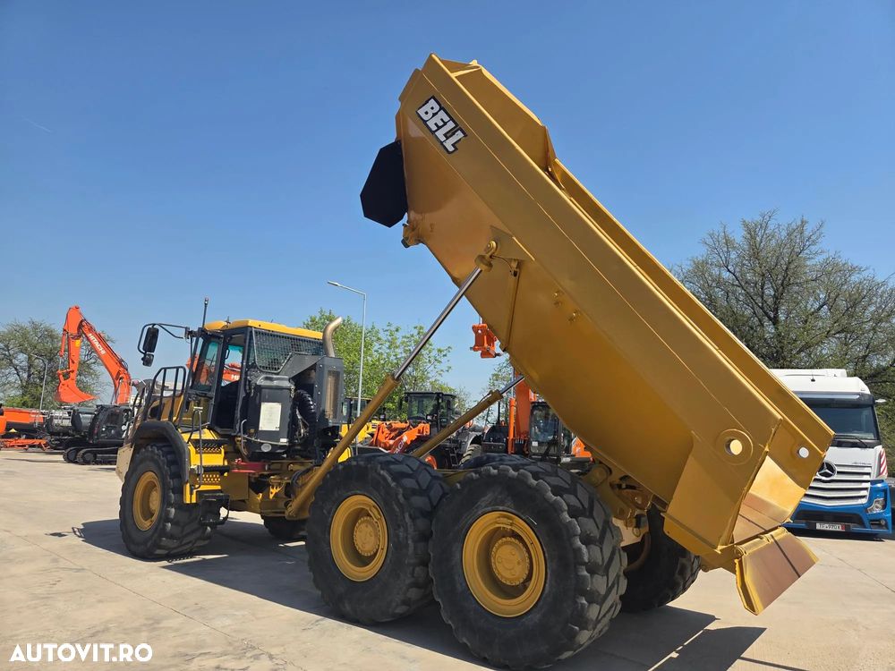 Bell DUMPER 6x6, 2020, 4980h, bena 21mc, util 30 t, intoarce in 8m, Mercedes 335CP, cutie viteze automata, viteza 50km/h, INMATRICULABIL definitiv, gresare automata, capota rabatabila, produs in GERMANIA, anv 70% ok, leasing 4 ani-PROMOTIE 149.000 EUR+tva - 27