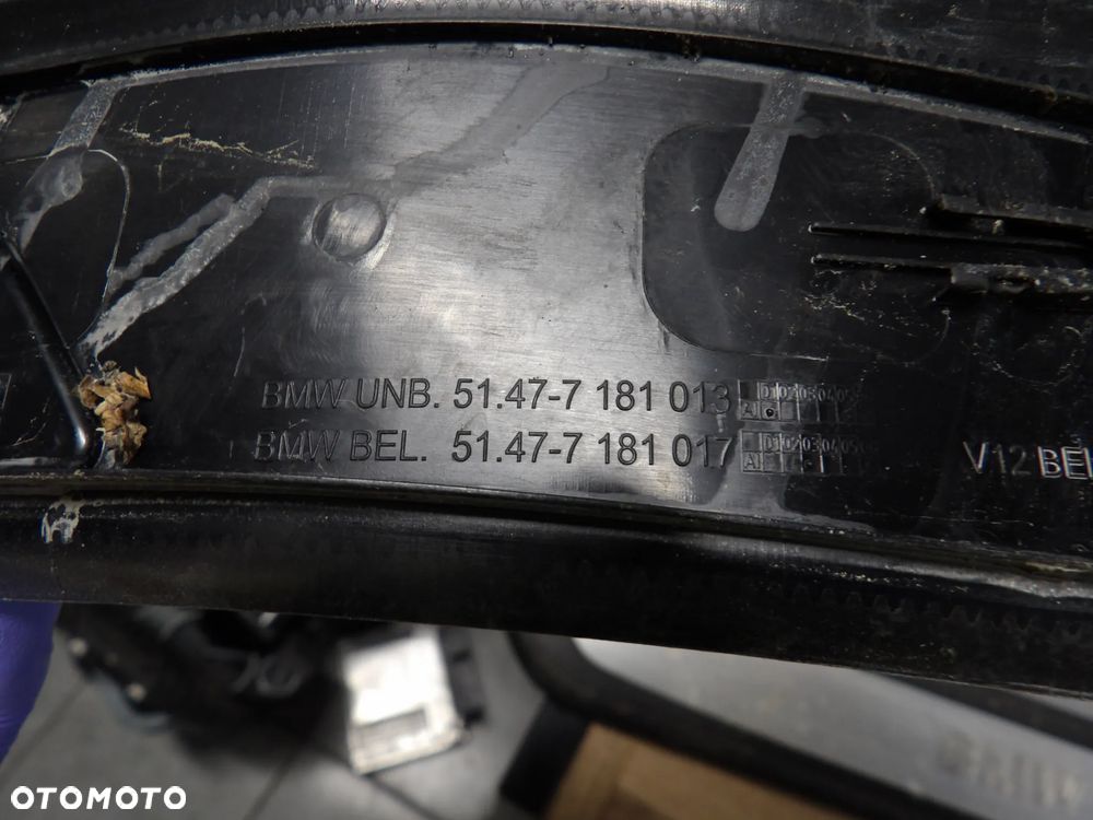 BMW - F10,F01,F02 - NAKŁADKI PROGOWE - PODŚWITLANE - KOMPLET - 7181013  7181011  8046290 - 2