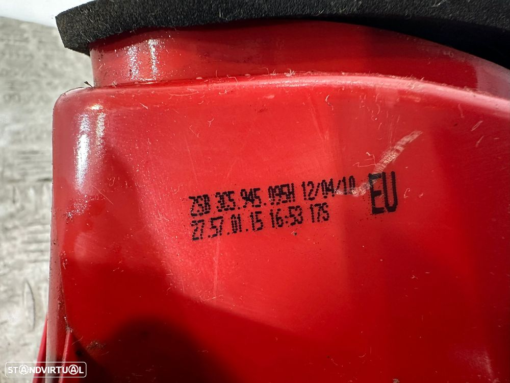 .Conjunto Farolins Tras Traseiro Esquerdo Direito Original LED Volkswagen VW Passat B6 3C5945096H 3C5945095H 2005 - 2010 - 14