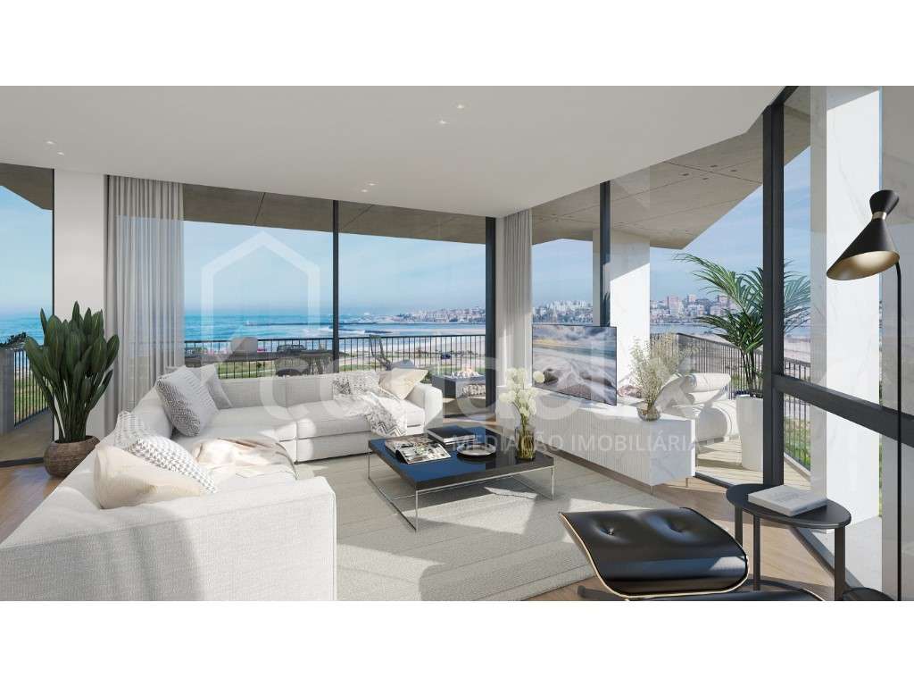 Apartamento T4 novo para venda em Canidelo - Grande imagem: 2/27