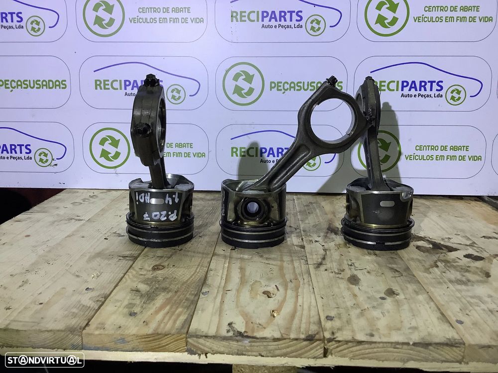 Pistons e bielas Citroen / Peugeot 1.4 HDi - 1
