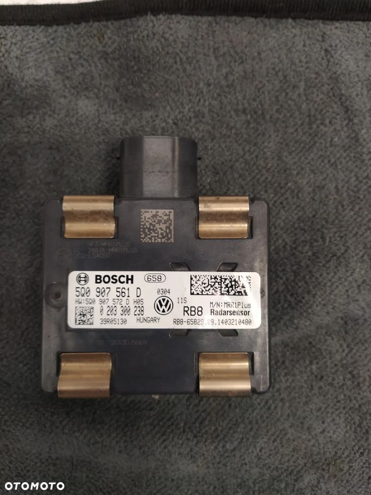 VW AUDI SEAT SKODA RADAR ZBLIŻENIOWY ACC DISTRONIC NIEPROGRAMOWANY NOWY ORYGINAŁ - 2