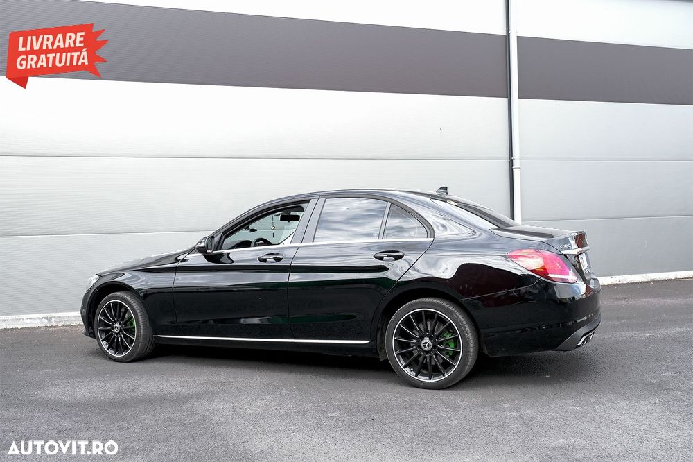 Difuzor Bara Spate cu Ornamente Evacuare Mercedes C-Class W205 S205 (2014-up) C63 - livrare gratuita - 20