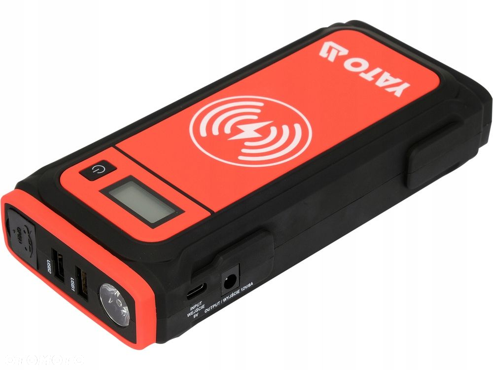 YATO URZĄDZENIE ROZRUCHOWE POWERBANK 16000mAh ŁADOWANIE INDUKCYJNE YT-83085 - 2