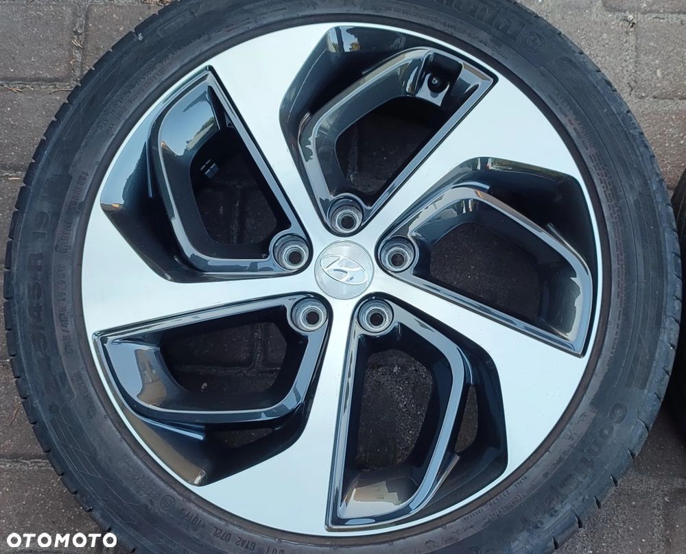 Kola Felgi Aluminiowe Oryg. Hyundai Tucson Santa Fee 19 Cali Continental 245/45/19 Bdb !! Starogard Gdański - Wysyłka !! - 5