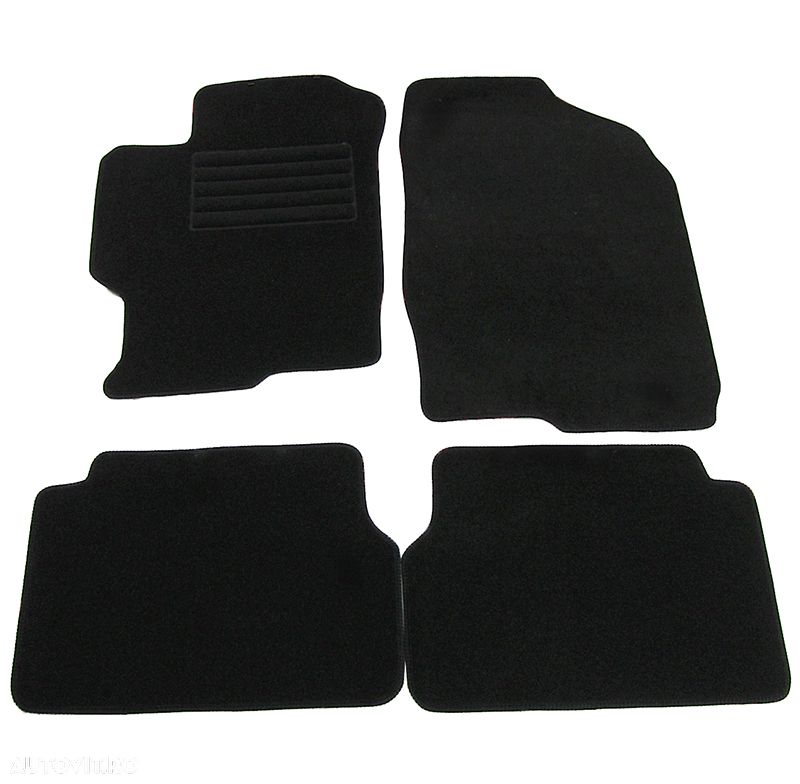 Covorase mocheta Mazda 6 2003-2008 Negru, set de 4 bucati - 1