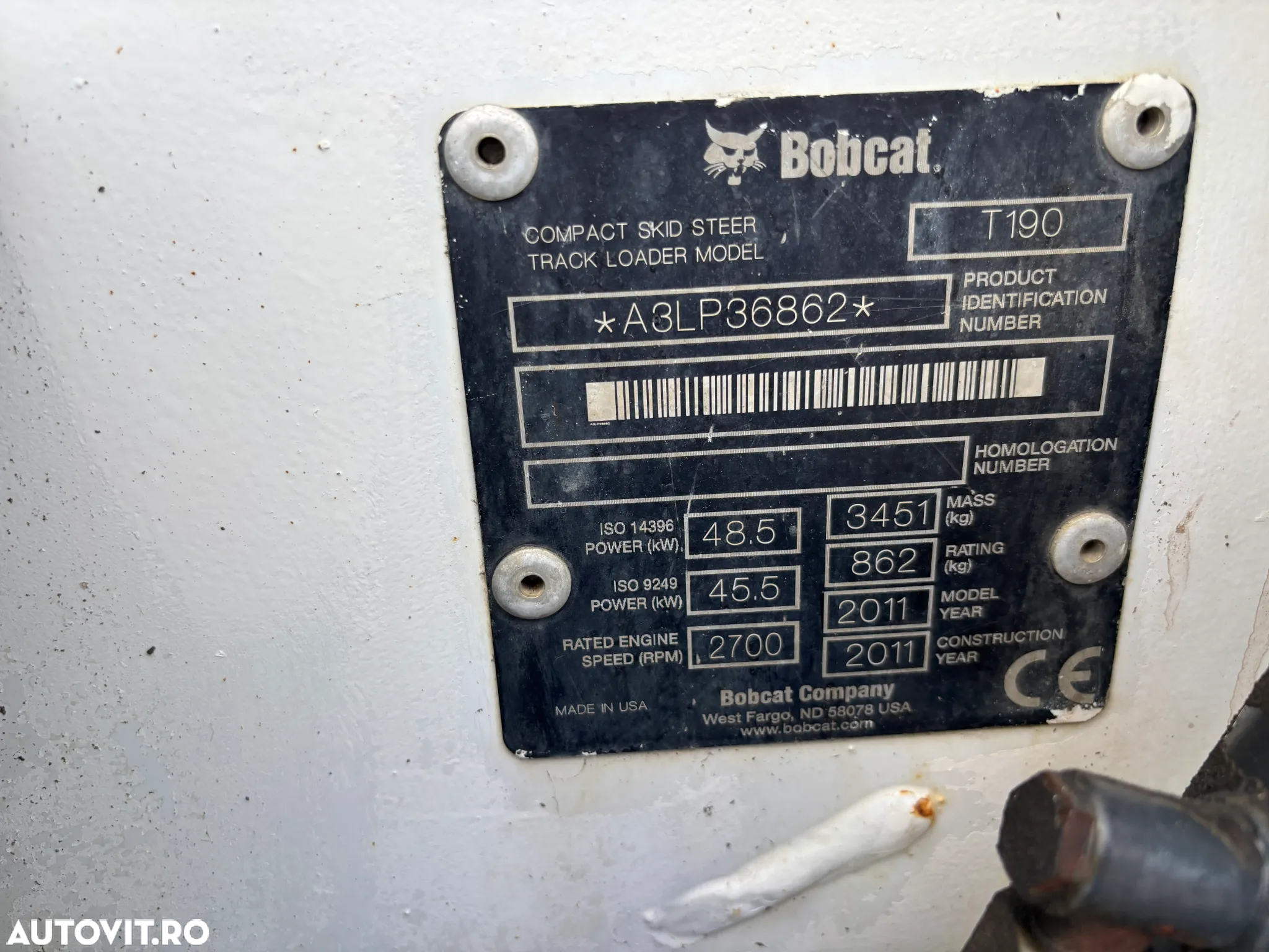 Bobcat T190 - 10