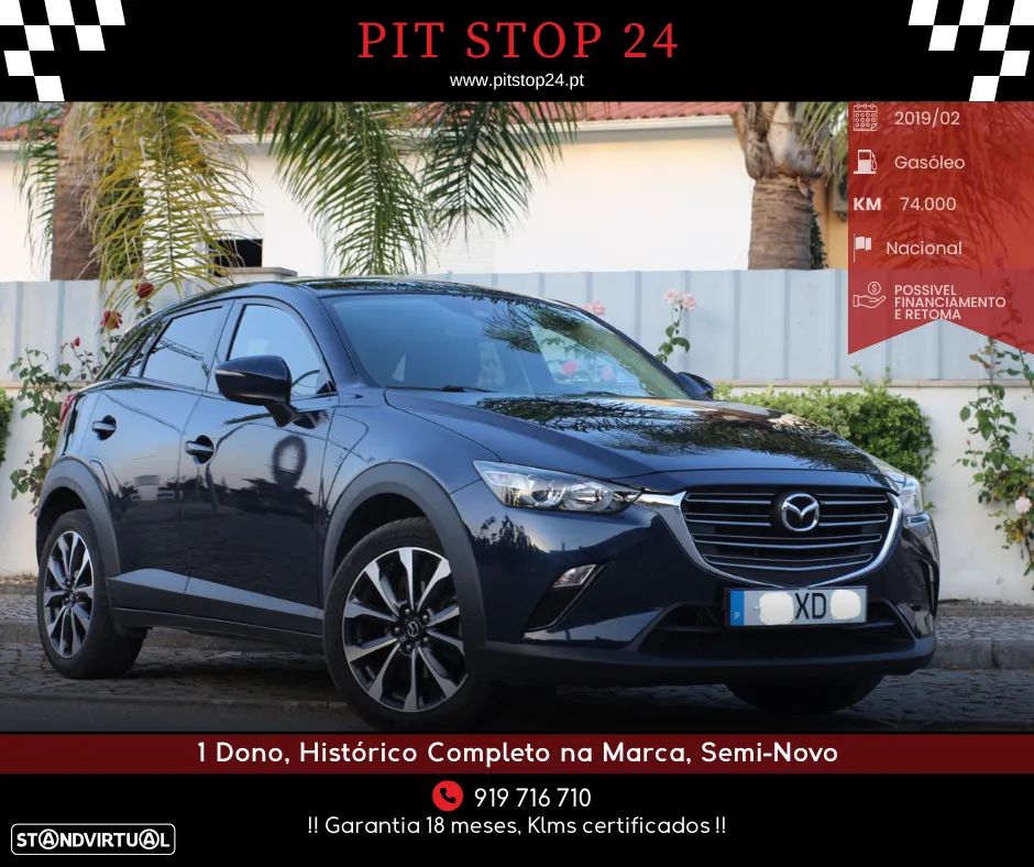 Mazda CX-3 1.8 Sky.Advance Navi - 1