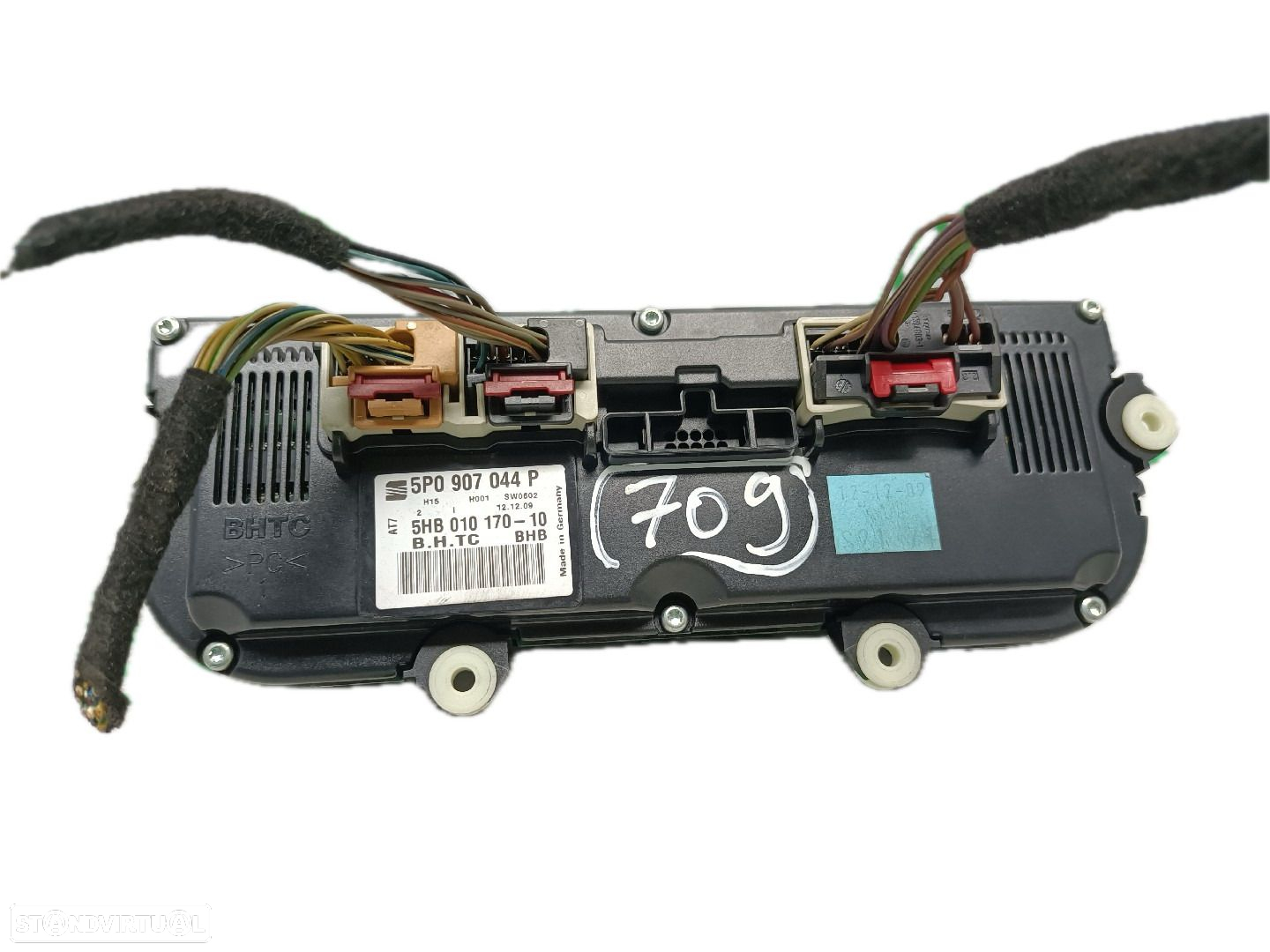 Comando / Botão De Sofagem / Climatronic Seat Leon (1P1) - 2