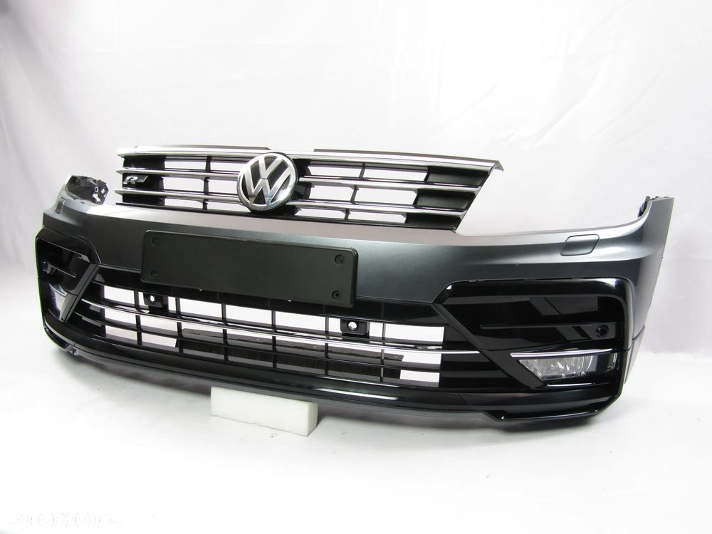 Zderzak przedni VW Tiguan R Line 16 - 20 Sprysk. / Pdc-6 Lakier LR7H - 10