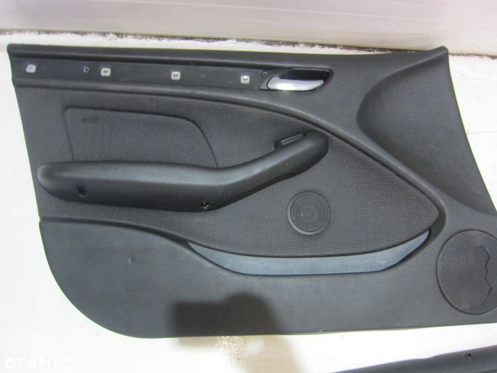 BMW E46 SEDAN BOCZKI TAPICERKA MPAKIET ALCANTARA - 2