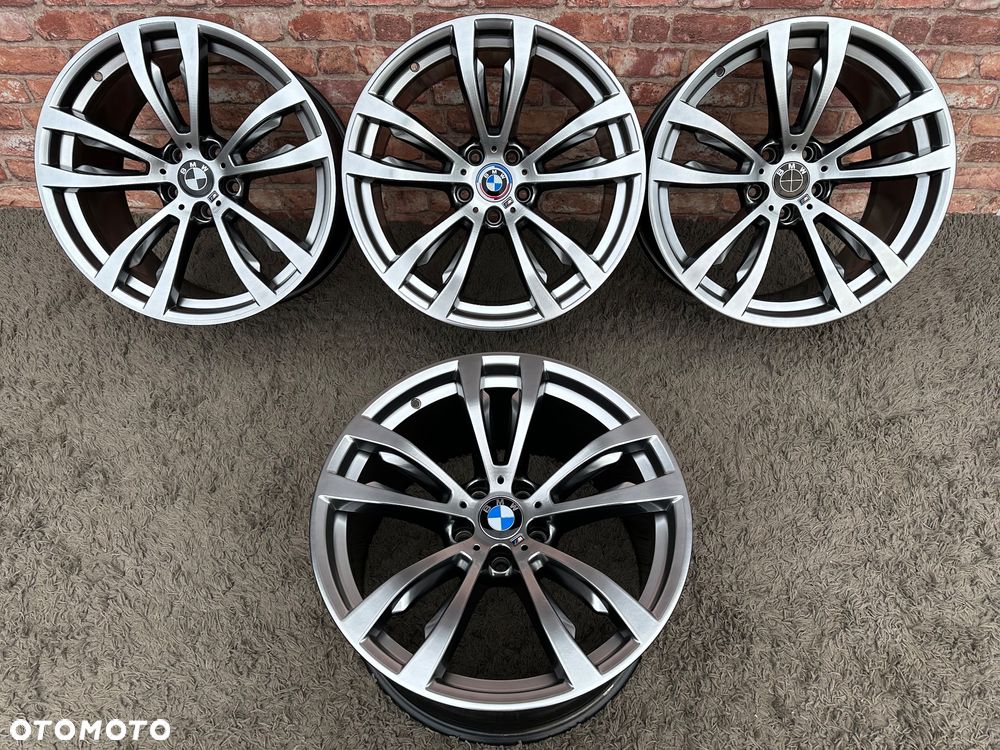 Oryginalne felgi BMW 20 M pakiet 5x120 X5 F15 Styling 469 E70 E53 X6 E71 F16 F01 E38 E60 E65 SUV 10j ET40 11j ET37 7846790 74.1mm 7846791 alufelgi Shadow Chrome - 1
