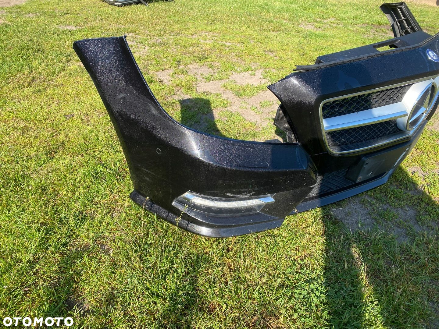 MERCEDES cls 218 amg kompletny zderzak przedni kolor 197 - 3
