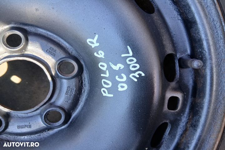 Janta tabla cu anvelopa 15 185/60 R15 6C0601027B 6JX15H2 ET38 185/60 - 2