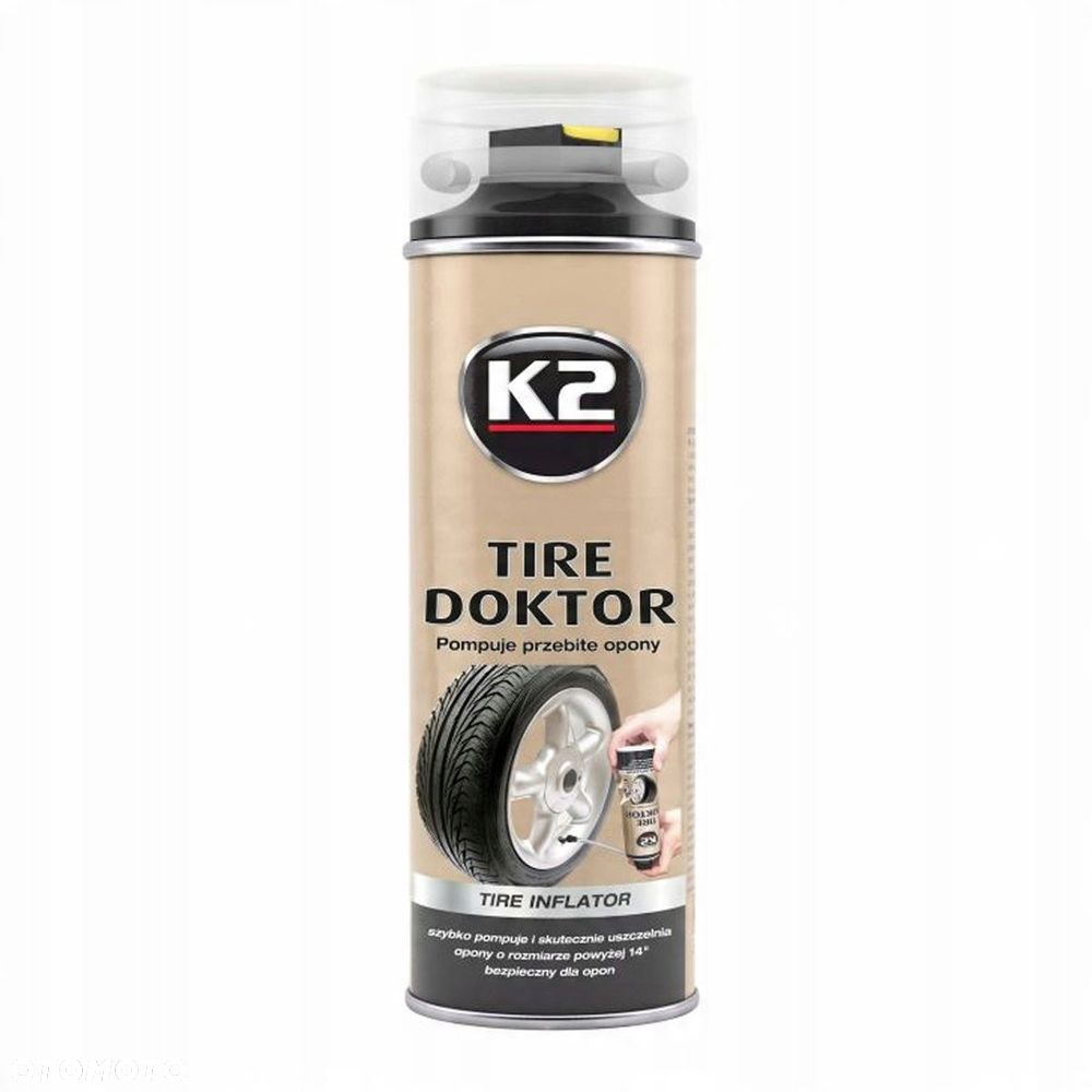 Uszczelniacz przebitych opon K2 Tire Doctor 500 ml - 12