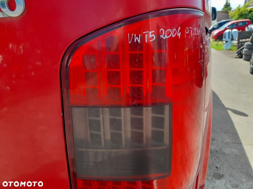 VW T5 LAMPY TYŁ TYLNE PRAWY LEWY PRAWA LEWA TYLNA TRANSPORTER V - 17