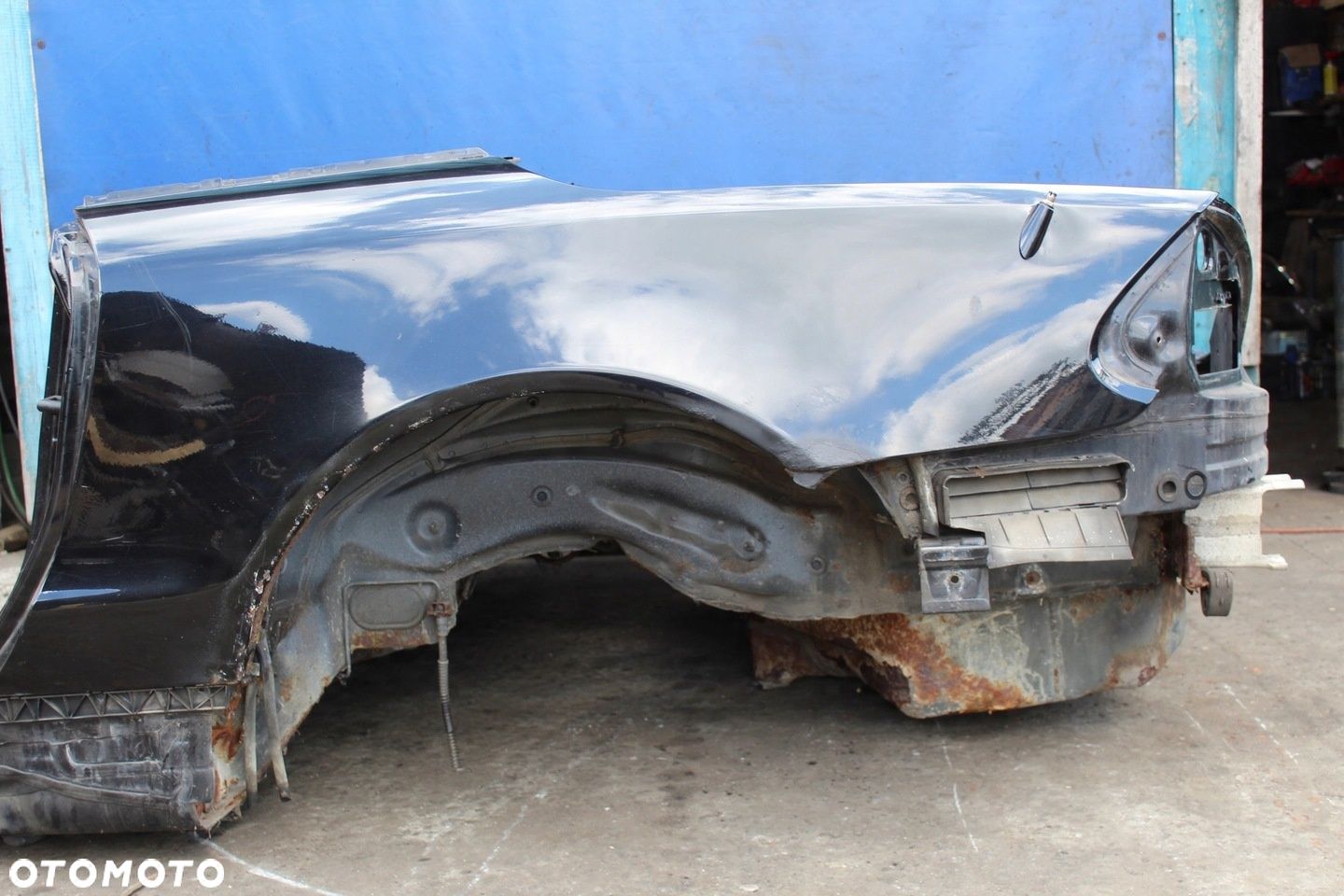 ĆWIARTKA BŁOTNIK TYŁ LEWY MERCEDES SL R230 197 - 1