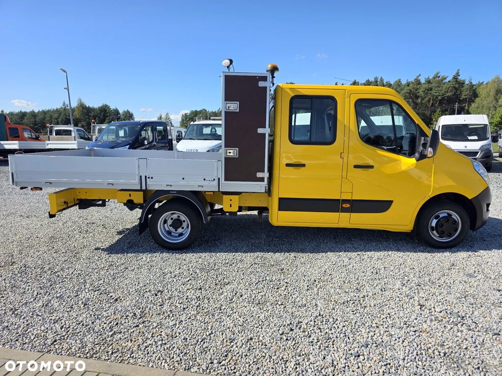 Renault MASTER 2,3 DCI 145 KONNA DOKA BRYGADÓWKA 7 OSOBOWA 3,3M SKRZYNIA KLIMA WEBASTO 162T/KM PRZEBIEGU GWARANCJA BLIŻNIAKI DO 3,5T - 6