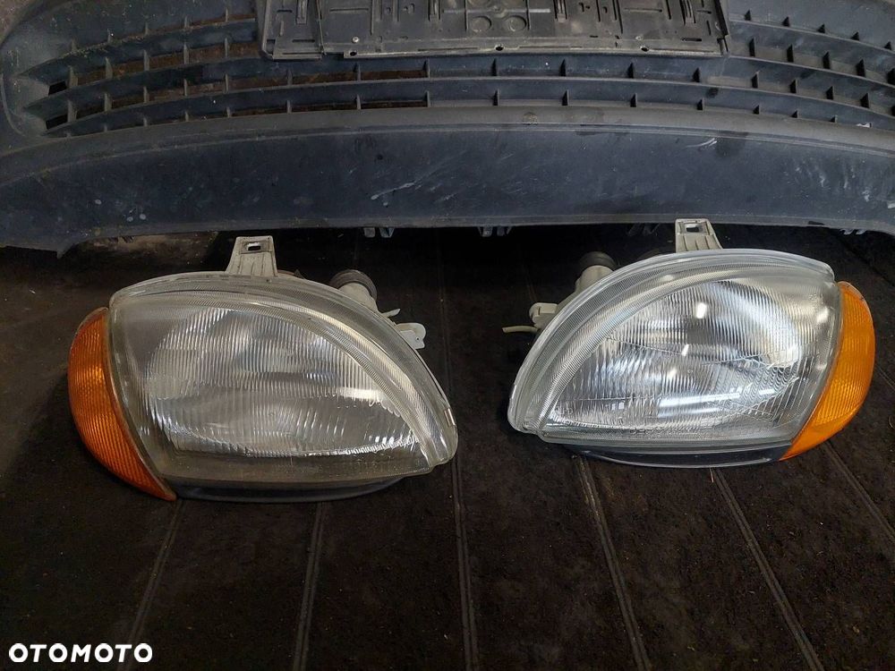 ZDERZAK PRZÓD + LAMPA LEWA PRAWA PRZÓD FIAT SEICENTO - 2
