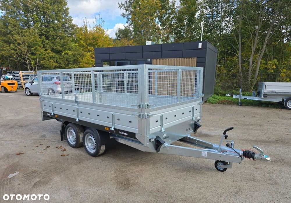 Martz Martz Hochlader przyczepa dwuosiowa 320/2 2,7T burty Alu - 1