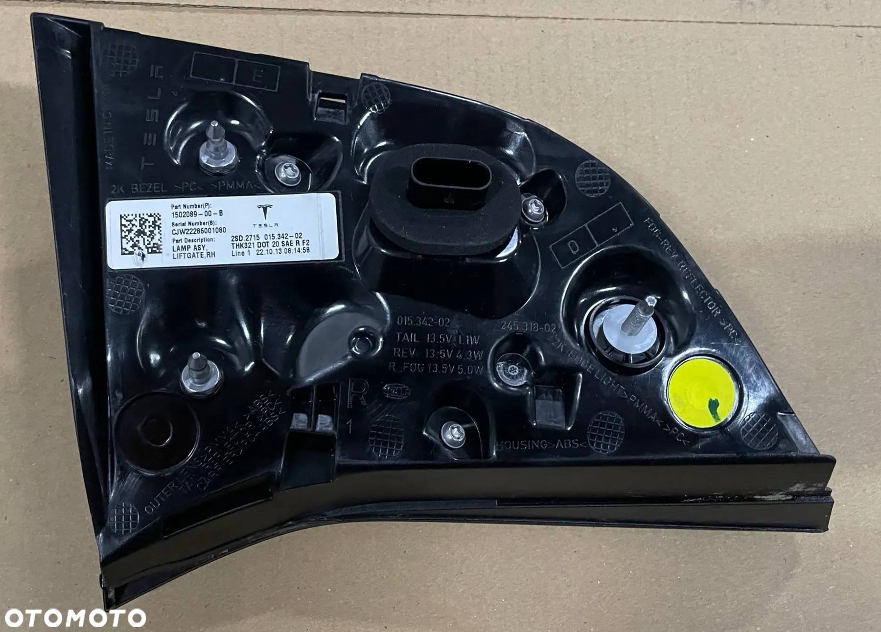 TESLA model Y 3 III lift lampa prawa tył tylna w klapę - 3
