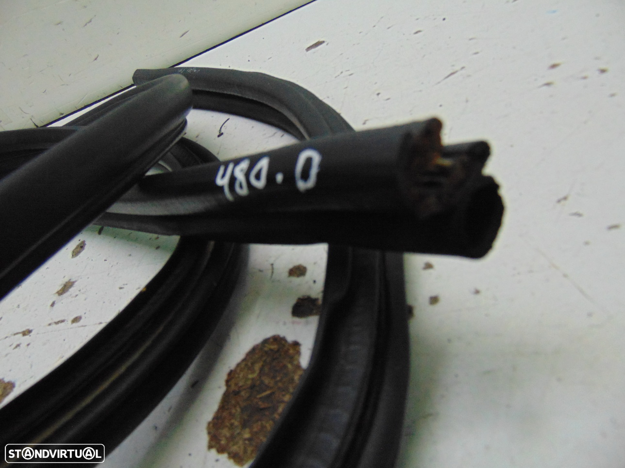 Volvo 480 turbo borracha porta - 2