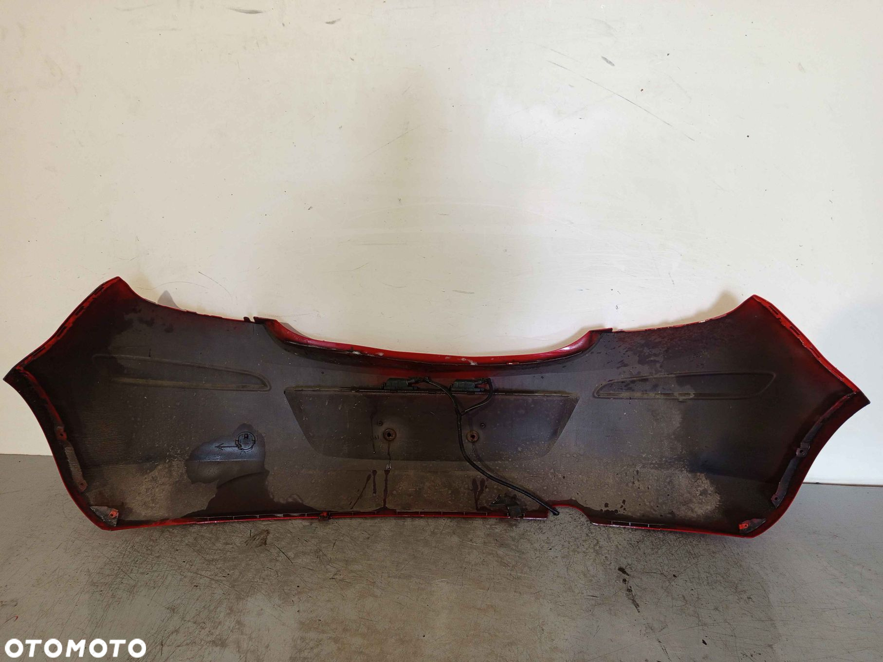 + ZDERZAK TYŁ TYLNY DO OPEL CORSA D Z547 CZERWONY - 5