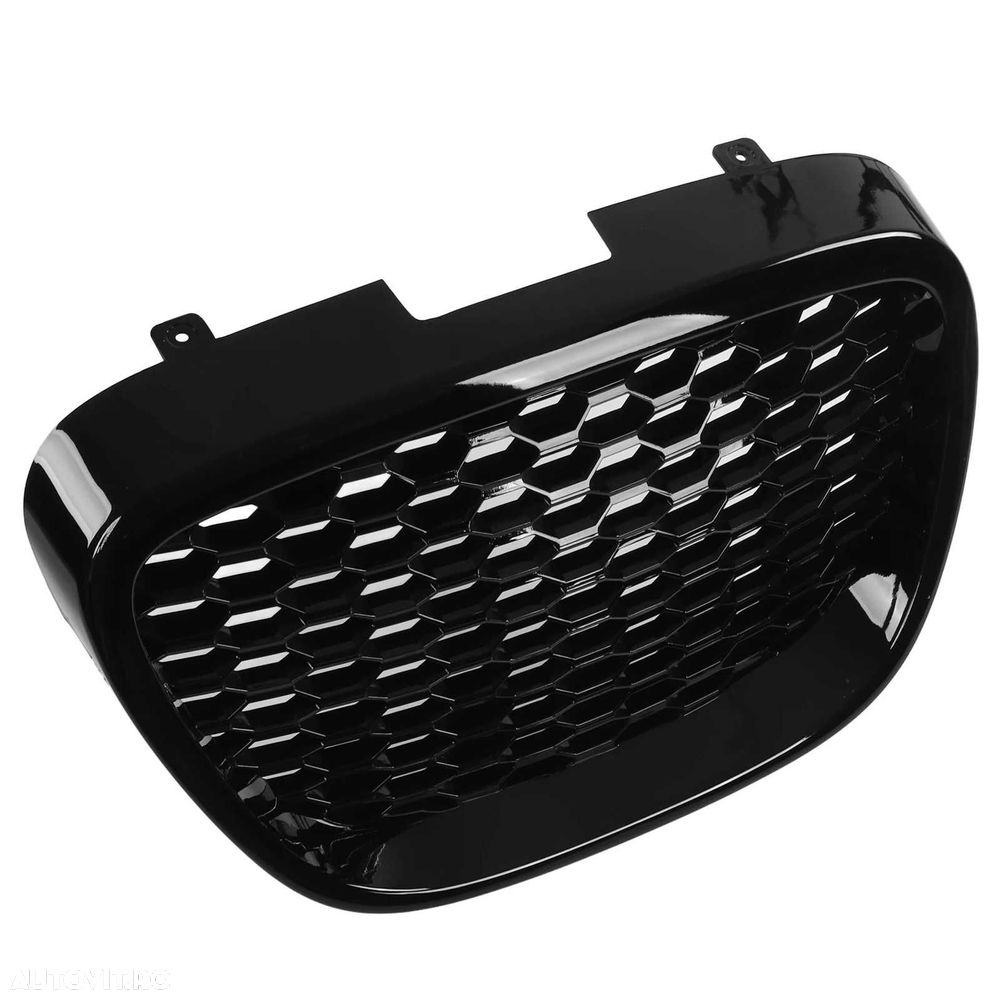 Grila Centrala Bara Fagure Seat Leon 1P, Altea, Toledo, Negru Lucios - 4