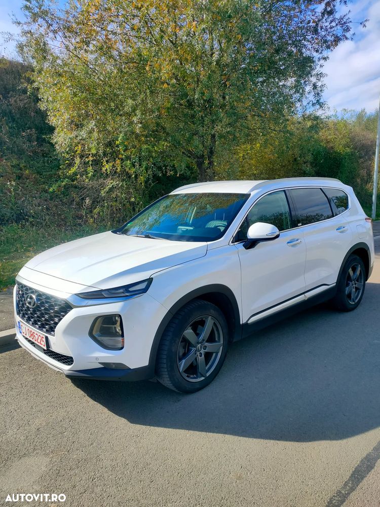 Hyundai Santa Fe blue 2.2 CRDI 4WD Automatik Style - 8